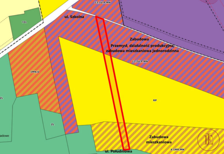 Działka budowlana plus działka rolna gratis, MPZP