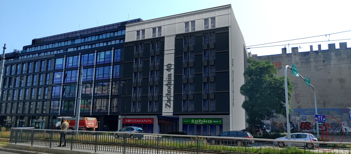 Działka w Centrum Łodzi z projektem