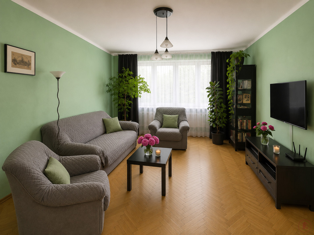 Łask | 3 pokoje | 58,1 m2 | parter | rozkład